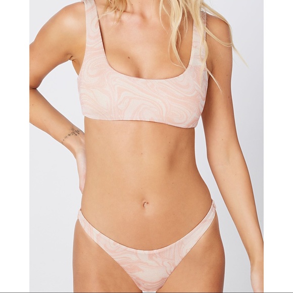 L*SPACE Shimmer Camacho Bikini Bottom - Size Medium - New With tags - Picture 5 of 12